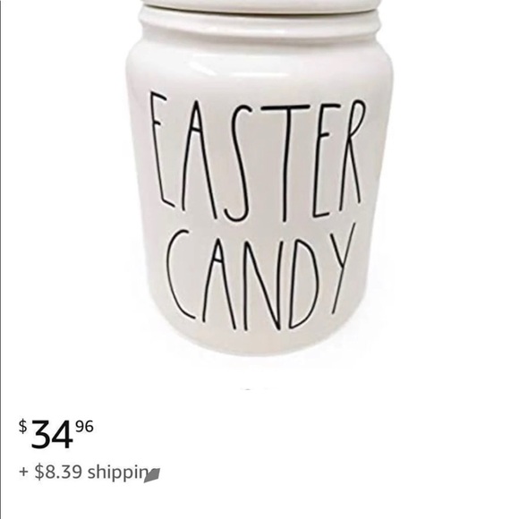 NEW RAE DUNN Easter Candy BIG Canister - Picture 10 of 10